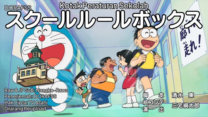Doraemon 930 AB Sub Indo & Eng Terbaru: Kotak Peraturan Sekolah & Kucing Membuat Perusahaan