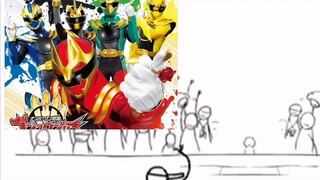 Super Sentai VS Kamen Rider! Standby sound comparison contest! Vote for your favorite standby sound#