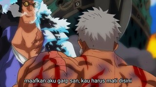 SPOILER One Piece 1087 Terbaru - EDAN... GARP KALAH DARI KUZAN!! GARP TERGELETAK DI PULAU HACHINOSU