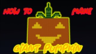How To Make a GIANT SQUARE PUMPKIN [fast&easy] METHOD! - Roblox Islands/Skyblox