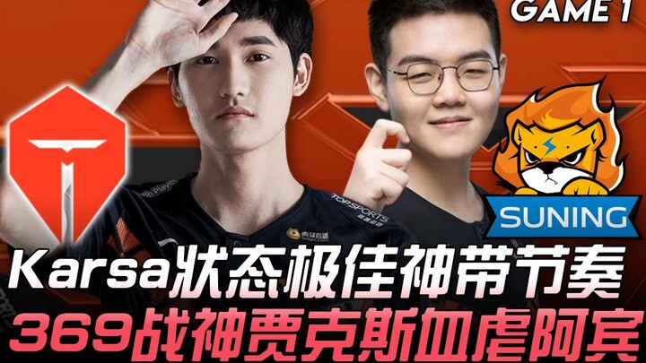 TES vs SN 999! Karsa dalam performa luar biasa, memimpin jalannya pertandingan; 369 sebagai dewa per