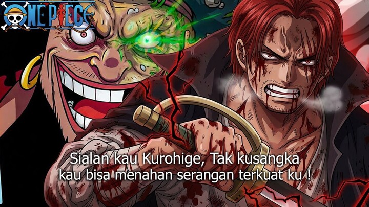 ONE PIECE TERBARU! MAKIN RAME! KUROHIGE BERHASIL MENAHAN SERANGAN 100% PEDANG GRYPHON MILIK SHANKS