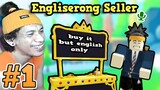 Engliserong Tindero Sa Plaza (Nose Bleed 😂) Part #1 In Pet Simulator X | Roblox