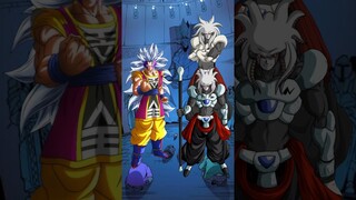 Who is Strongest 😧 Dragon Ball Super Goku vs Archon #viral #db #dbs  #battle #anime #shorts