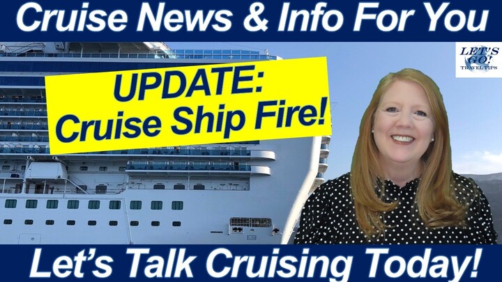 CRUISE NEWS! Fire Onboard Cruise Ship! Alaska 2024 Cruise Season Update | Seattle Port Agreement