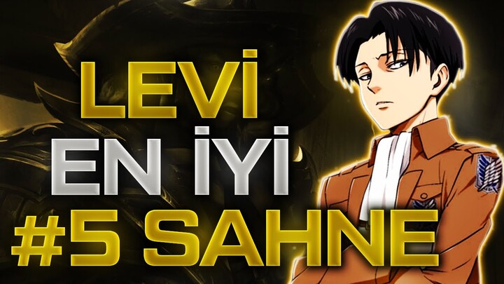 En Efsane 5 Levi Sahnesi - Attack on Titan Türkçe Altyazı