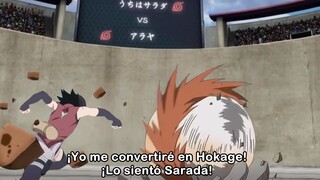 Boruto Capitulo 223 - 224 - 225 - 226 y 227 ¿Sarada, Denki, Wasabi y Houki ascienden a Chunnin?