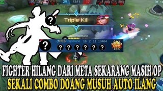 FIGHTER INI BLUM PERNAH ADA YANG PAKE JADI JUNGLER PADAHAL 1X COMBO MUSUH RATA SEMUA