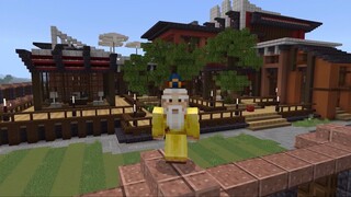 Minecraft / Exploring A Massive Mansion That Can Fully Explode | TNT Mansion By Odyssey Builds