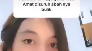 amat disuruh pulang...
