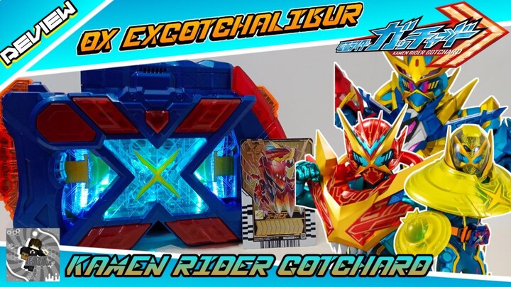 Review - DX ExGotchalibur [DXエクスガッチャリバー] Gotchard Cross Ufo-X & X-Rex | KAMEN RIDER GOTCHARD