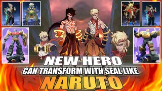 NEW HERO!! Can Transform if SEAL Released like NARUTO - NARUTO x MLBB❓ | MLBB #WhatsNEXT Ep.104