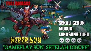 setelah di buff moonton,semakin op ni hero