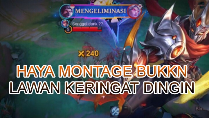 HAYA MONTAGE BIKIN LAWAN KERINGAT DINGIN