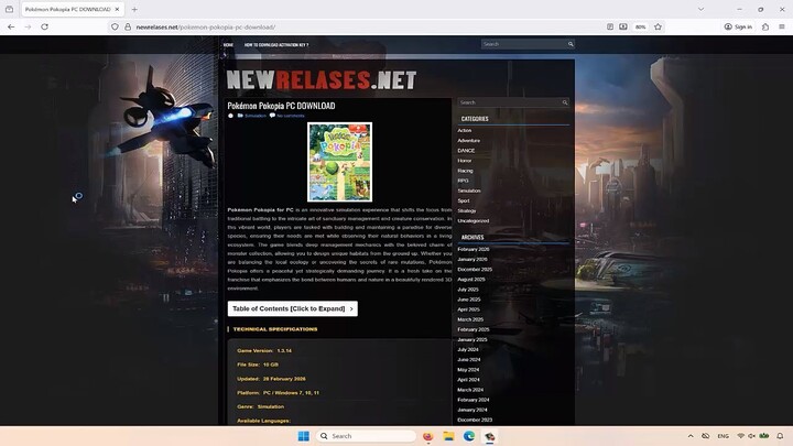 Pokémon Pokopia TORRENT PC