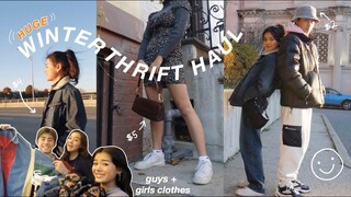 EPIC WINTER THRIFT HAUL 2019 (lots of good stuff) + try-on!