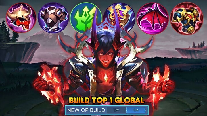 TOP 1 DYRROTH NEW IMMORTAL INSANE BUILD WITH DAMAGE HACK!  MUST TRY THIS BROKEN
