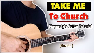 Hướng dẫn: Take Me To Church - Hozier (Fingerstyle Guitar Tutorial) Easy