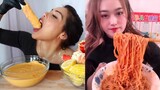 VERONICA WANG VS OTHER MUKBANGERS | Food challenge | Chinese Mukbang