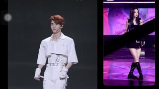 【怪火illusion】丁程鑫跳怪火！！墙头伪合体表演，Karina柳智敏