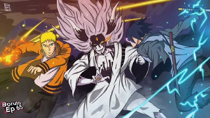 Sasuke And Naruto Vs Momoshiki  AMV da Luta de Sasuke e Naruto