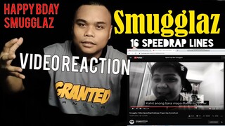 SMUGGLAZ - 16 SPEEDRAPLINES | VIDEO REACTION by NUMERHUS