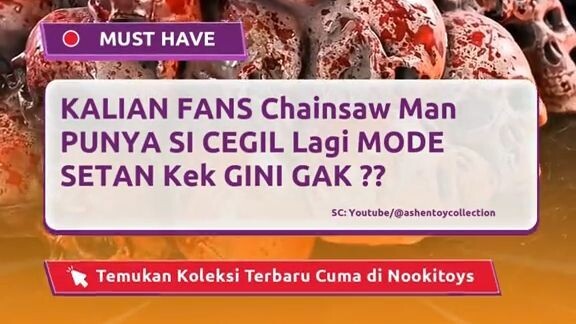 Kalau sudah masuk mode brutal begini, aura Chainsaw Man langsung berubah total