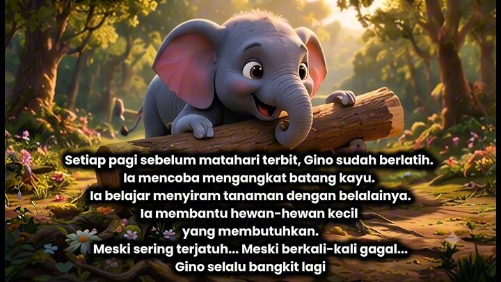 Gajah Kecil yang Tak Pernah Menyerah