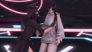 【MMD】Kedua gadis itu sangat lucu