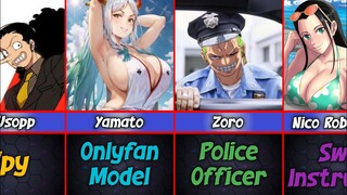 One Piece Characters Job In Modern World | ItsAniFacts