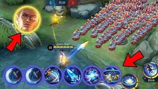natan vs 100 minions (blue item build)