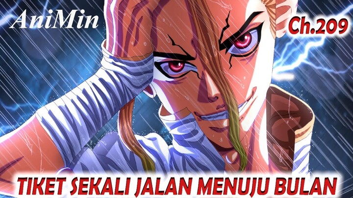 Misi Bunuh Diri Menuju Bulan | Dr. Stone Chapter 209