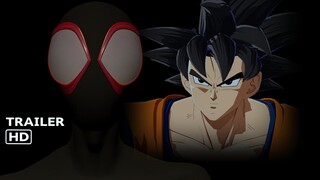 Goku Enters The Spiderverse Movie Trailer