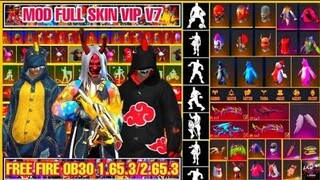 HƯỚNG DẪN MOD SKIN FREE FIRE OB30 V6 VIP  - MOD SKIN QUẦN ÁO ,  MOD SKIN SÚNG , PET , BOM KEO🇻🇳