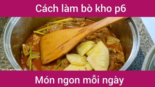 Cách làm bò kho p6