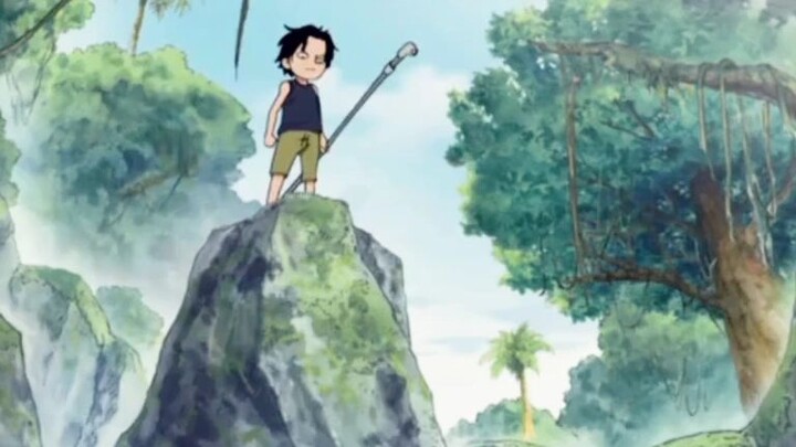 usaha Luffy untuk bisa berteman dengan Ace dan sabo