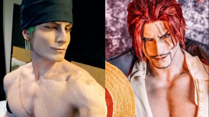 [One Piece] Cosplayer asing telah memulihkan Zoro dan Shanks ke level dewa, dengan tingkat pemulihan