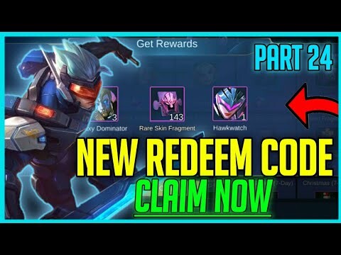 NEW FRESH REDEEM CODES JANUARY 2021 PART 24!! GET FREE SKINS & RARE SKIN FRAGMENTS!! Mobile Legends