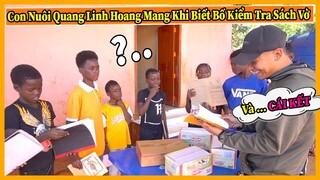 Quanglinhvlogs || Kiểm Tra Đột Xuất Các Em ở Nhà Tình Thương Về Tình Hình Hoc Tập và Kết Quả ?