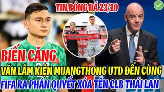 BIẾN CĂNG: VĂN LÂM KIỆN MUANGTHONG UTD ĐẾN CÙNG, FIFA RA PHÁN QUYẾT CỰC GẮT XÓA TÊN CLB THÁI LAN