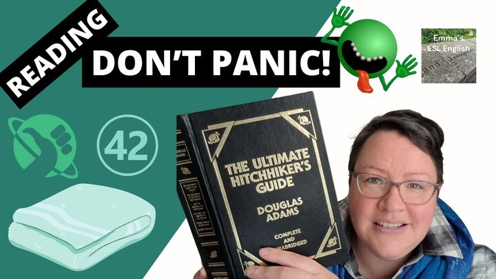 英語聽力練習－《銀河系漫遊指南》English Listening Practise - The Hitchhikers Guide To The Galaxy - Don't Panic!