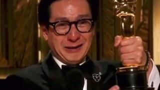 关继威获第95届奥斯卡最佳男配角，发表获奖感言时激动落泪