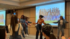 Passionate and energetic teachers dance.