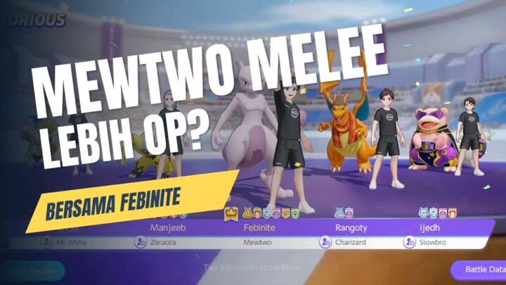 Mewtwo Mode Jarak Dekat Lebih Overpower