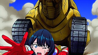Ultraman wanita dikalahkan oleh dinosaurus mecha!!!
