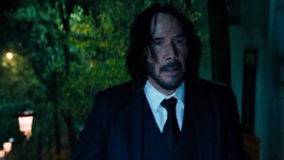 John Wick goes down the stairs for ten minutes