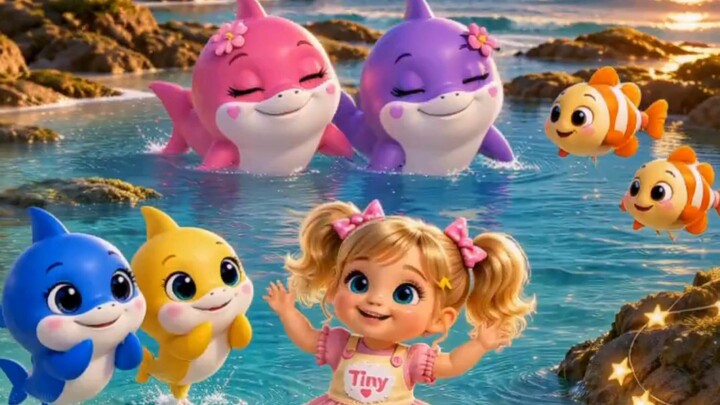 aby Shark & Mommy Shark Doo Doo Doo! 🦈✨ (Ultimate Toddler Favorite)