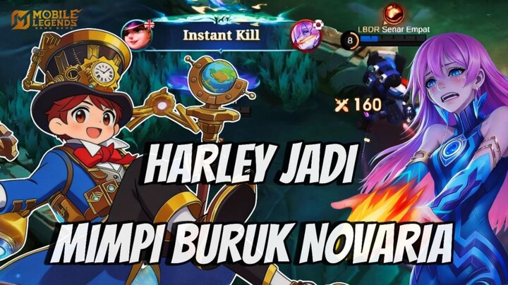SEBUTKAN KESALAHAN NOVARIA DI GAME INI ‼️ SAMPE KENA LOCK 🤣 | HARLEY EXE