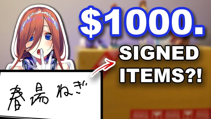 I spent $1000 on "The Quintessential Quintuplets" Merch - Anime Unboxing