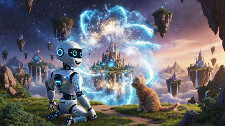 🤖✨ Welcome to AI WonderWorld 🌍🔥 | A Magical AI Universe #AI #AIVideo #Fantasy #Shorts